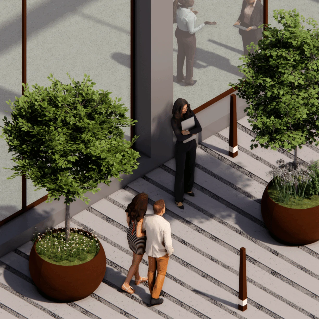 Promenade Close-Up View