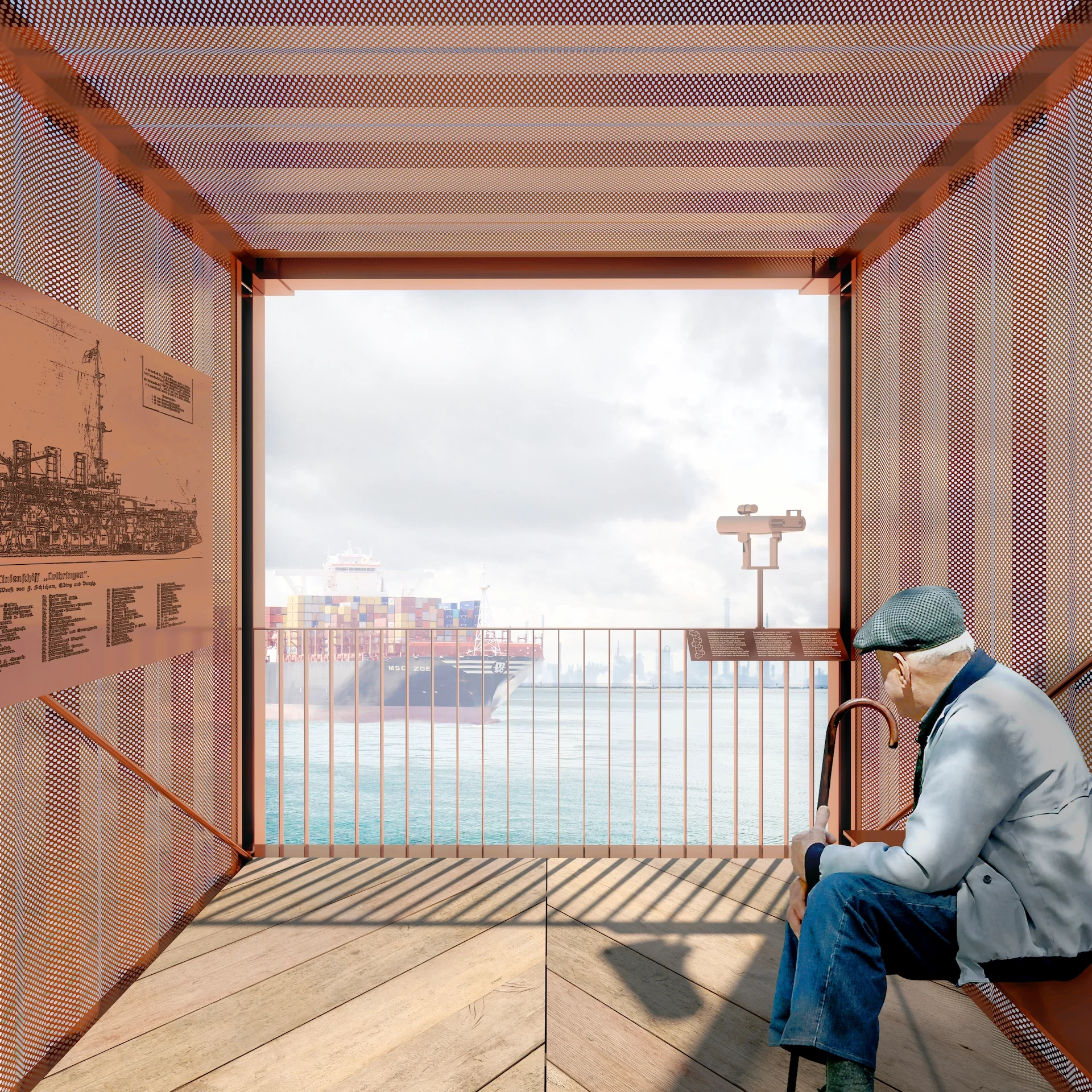 View from Container
