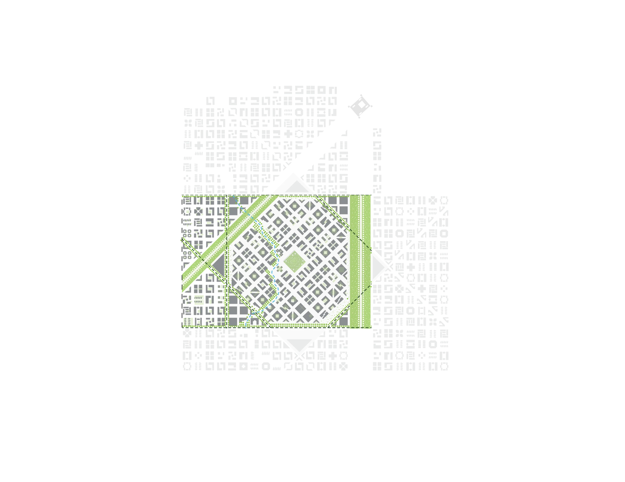 Sohar City, Oman - Make the central star and its anchors legible