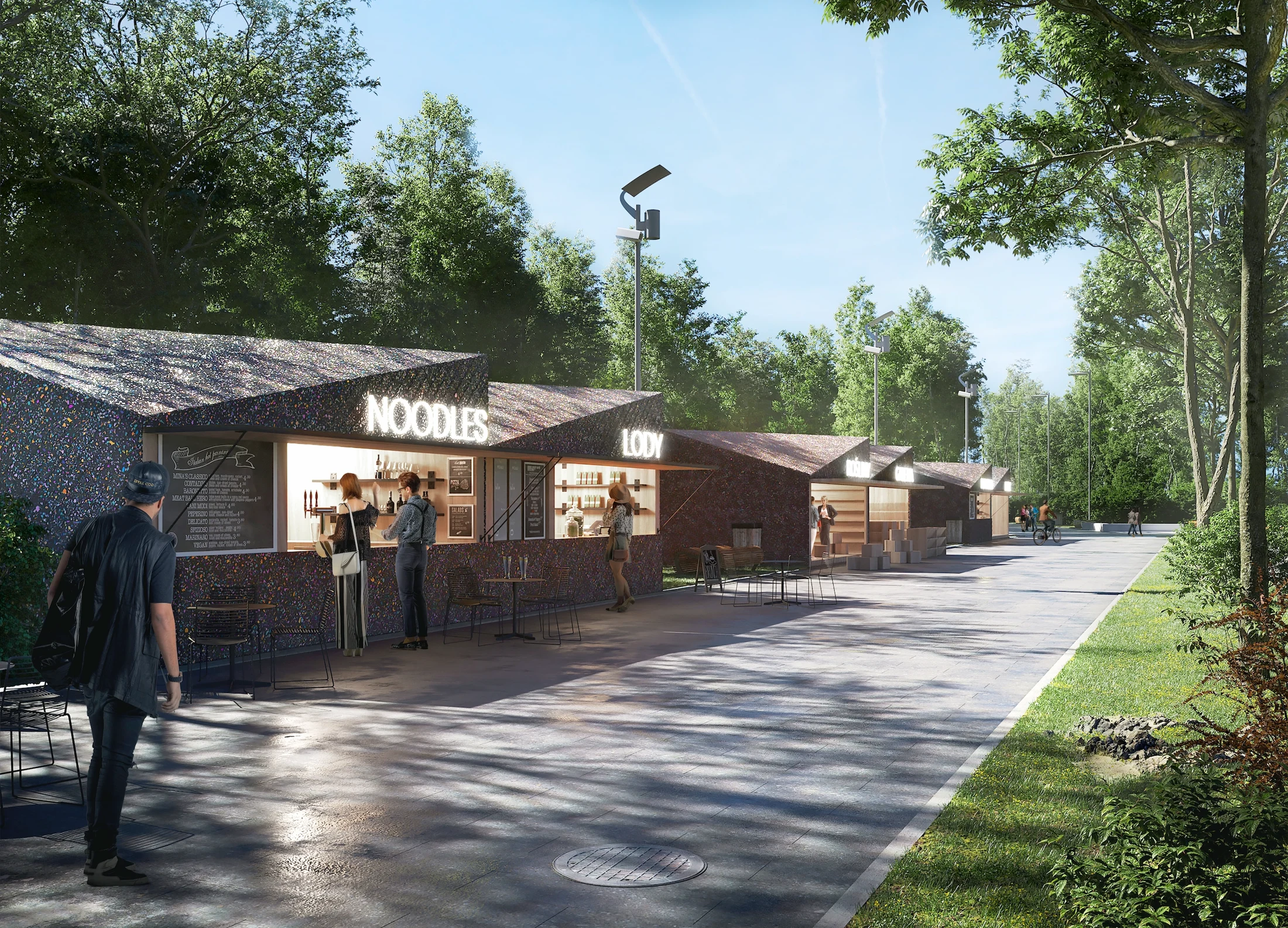 Re-Creational Pavillions