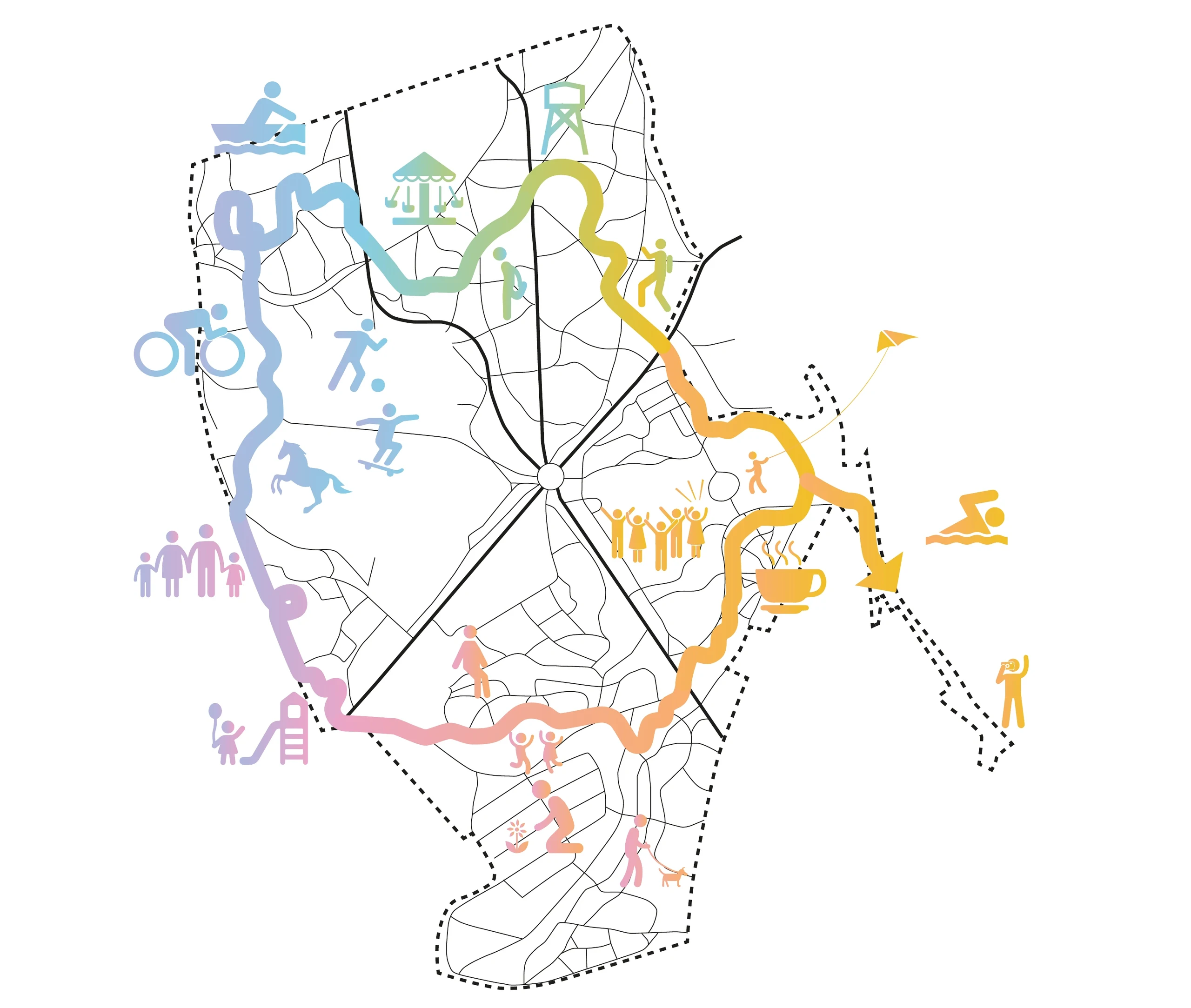 Link existing places and open new possibilities.
