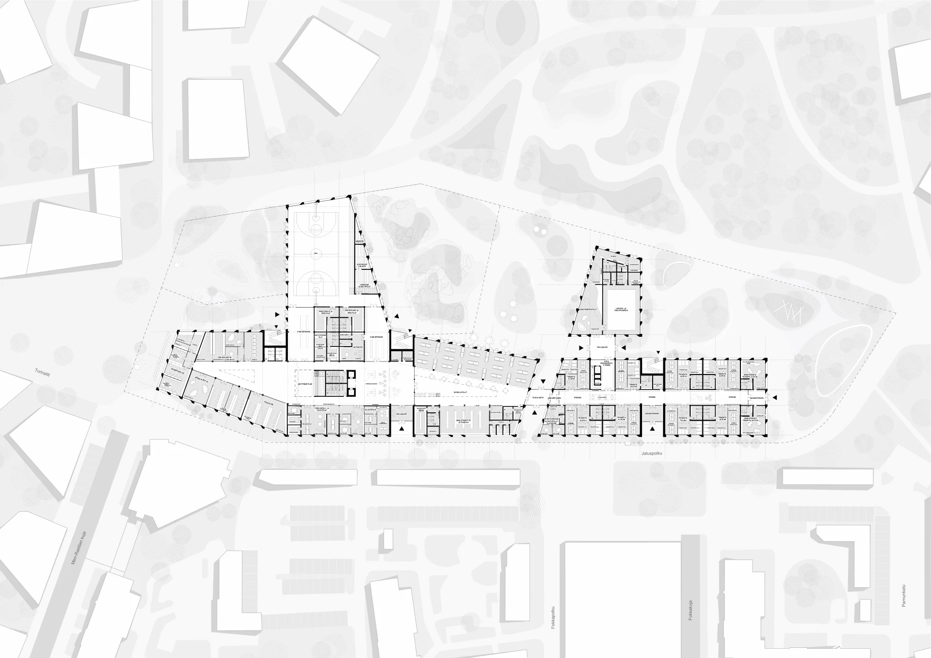 Learning Village Floor Plan Levels 1-3