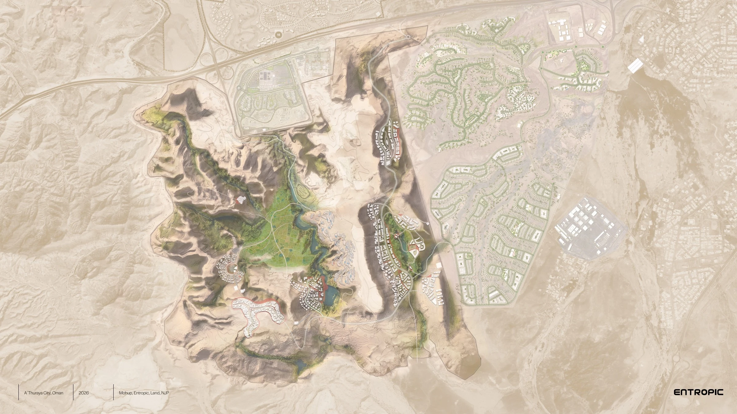 A’Thuraya City: Urban Growth Shaped by the Landscape — image 5