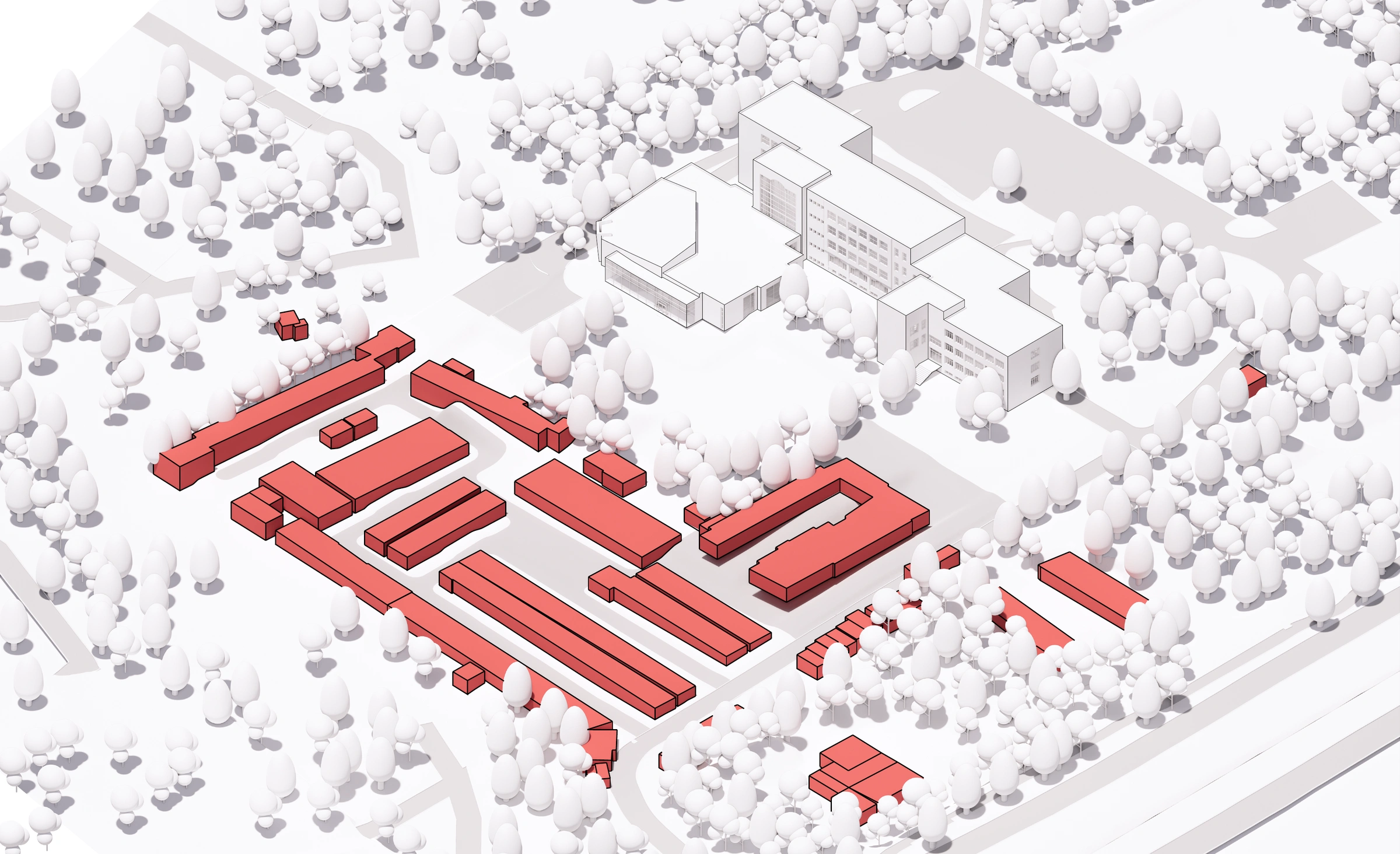 Complete source axonometric: Reading what is already there
