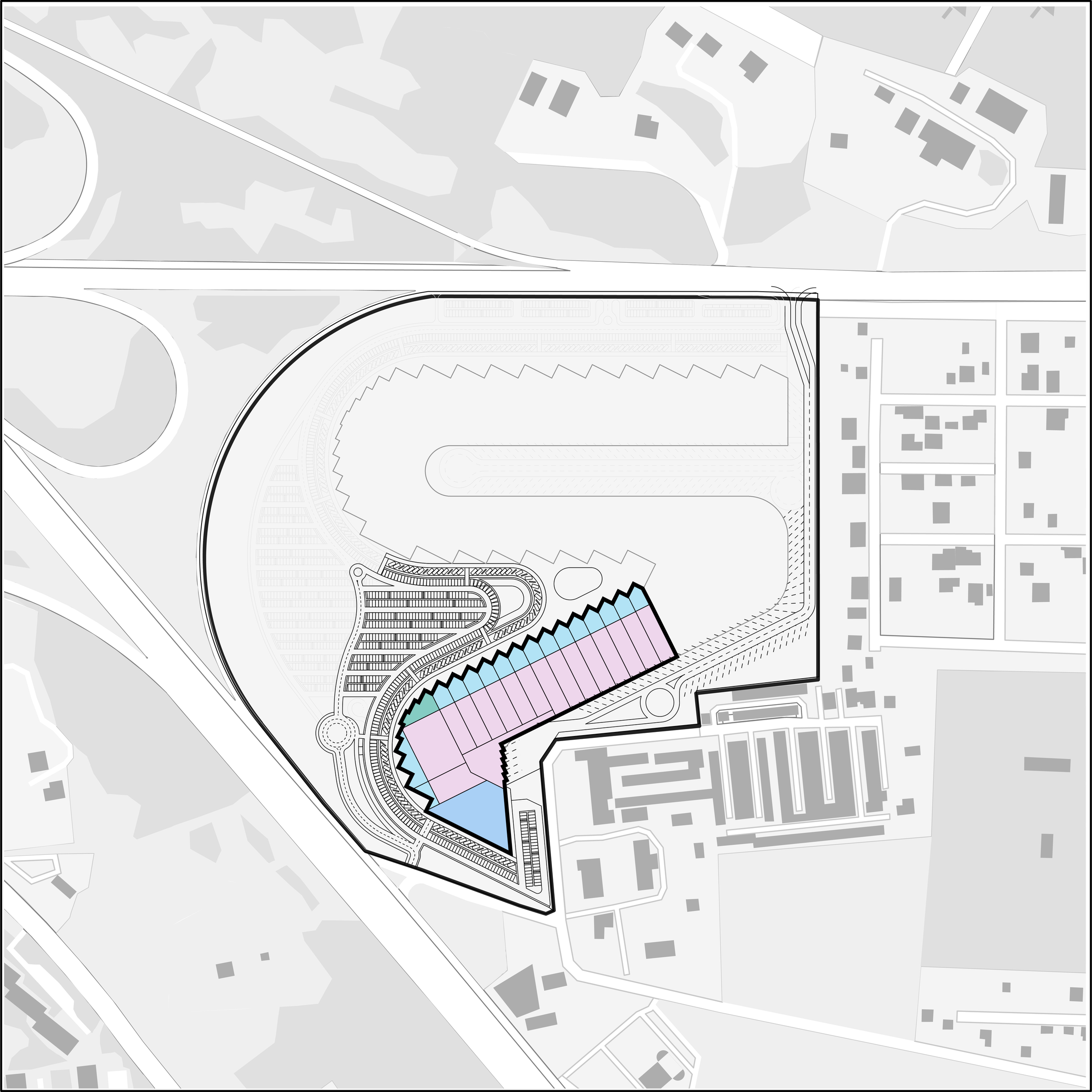 Complete source diagram showing the first stage of the preliminary development sequence
