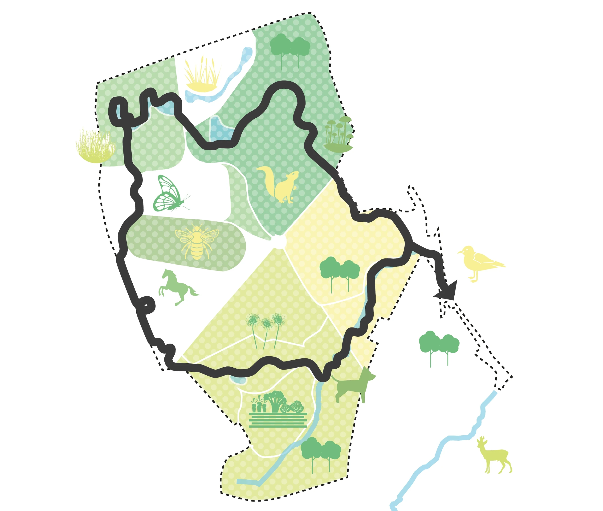 Extend nature experiences beyond the woodland.