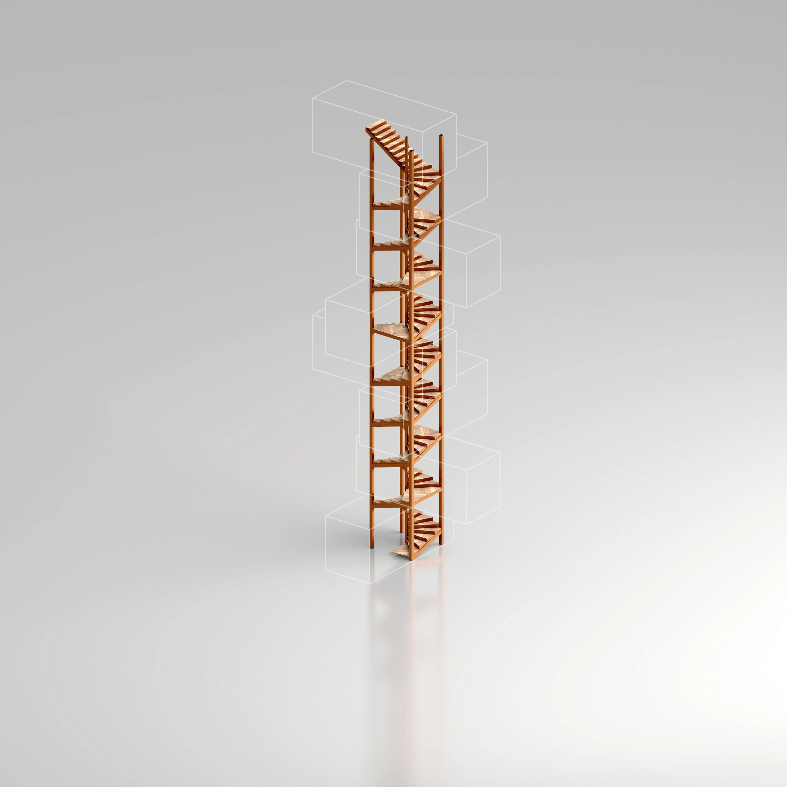 Give the ascent a clear structure.