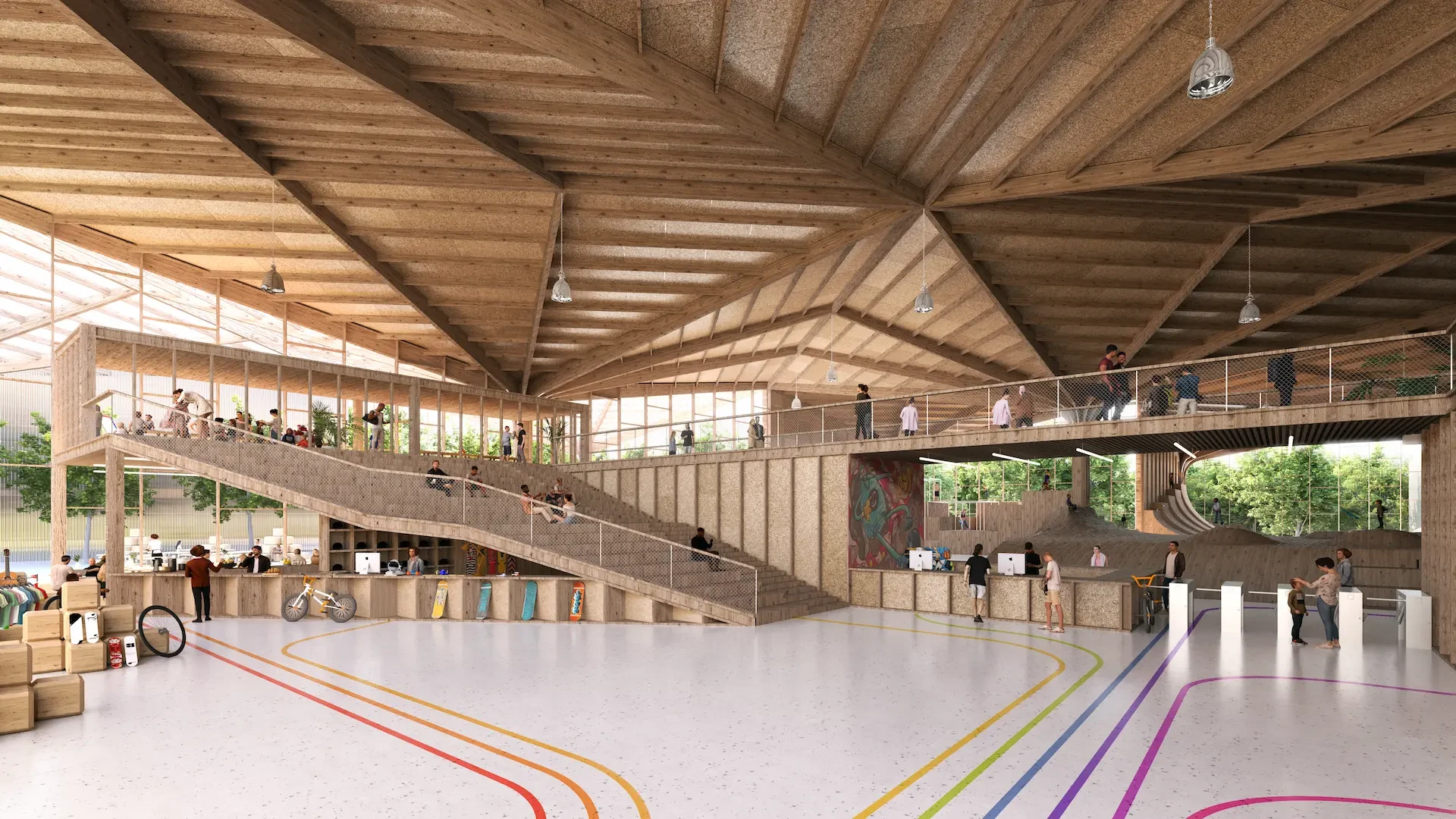 Interior Riders Section