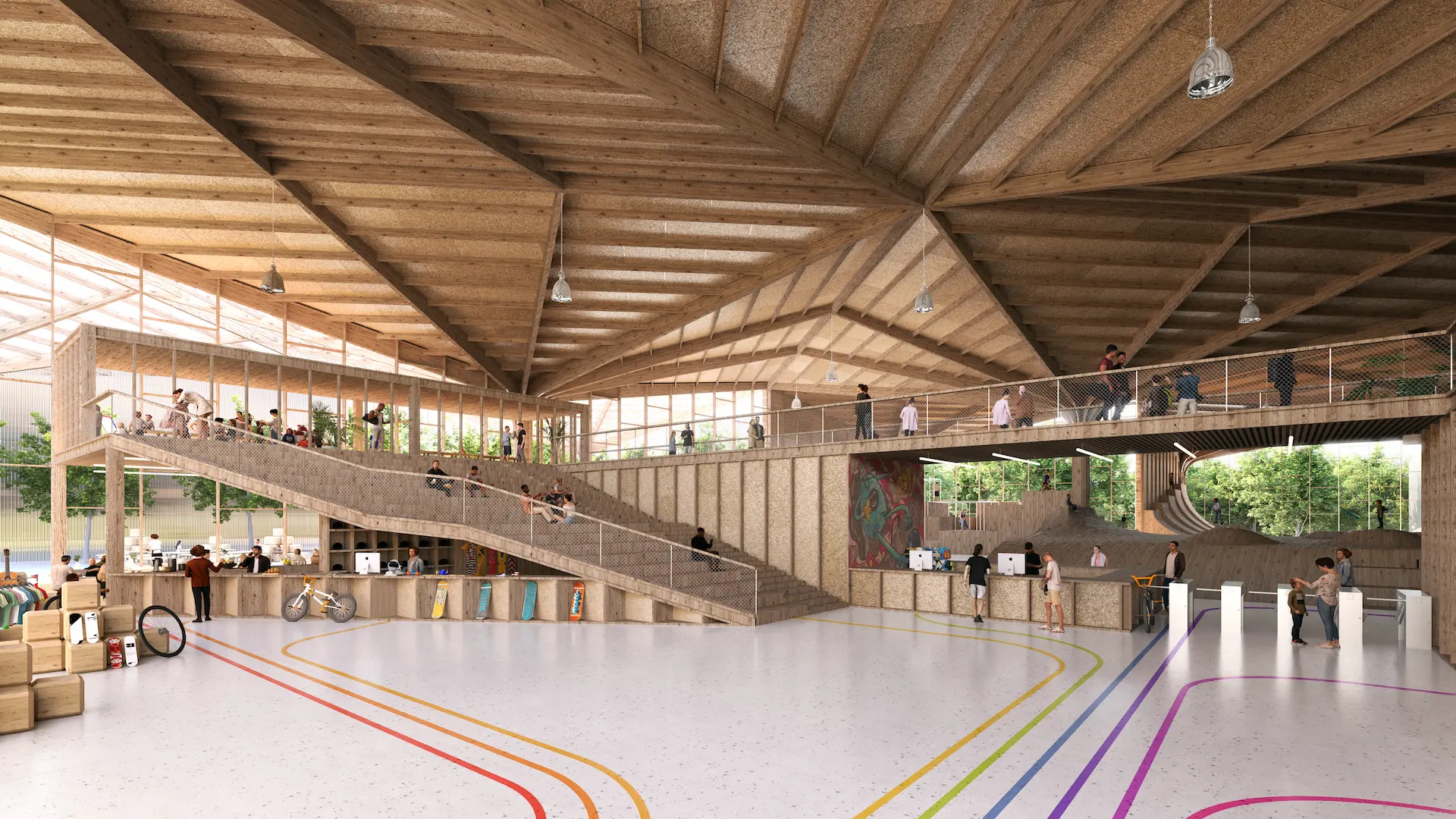 Interior Riders Section