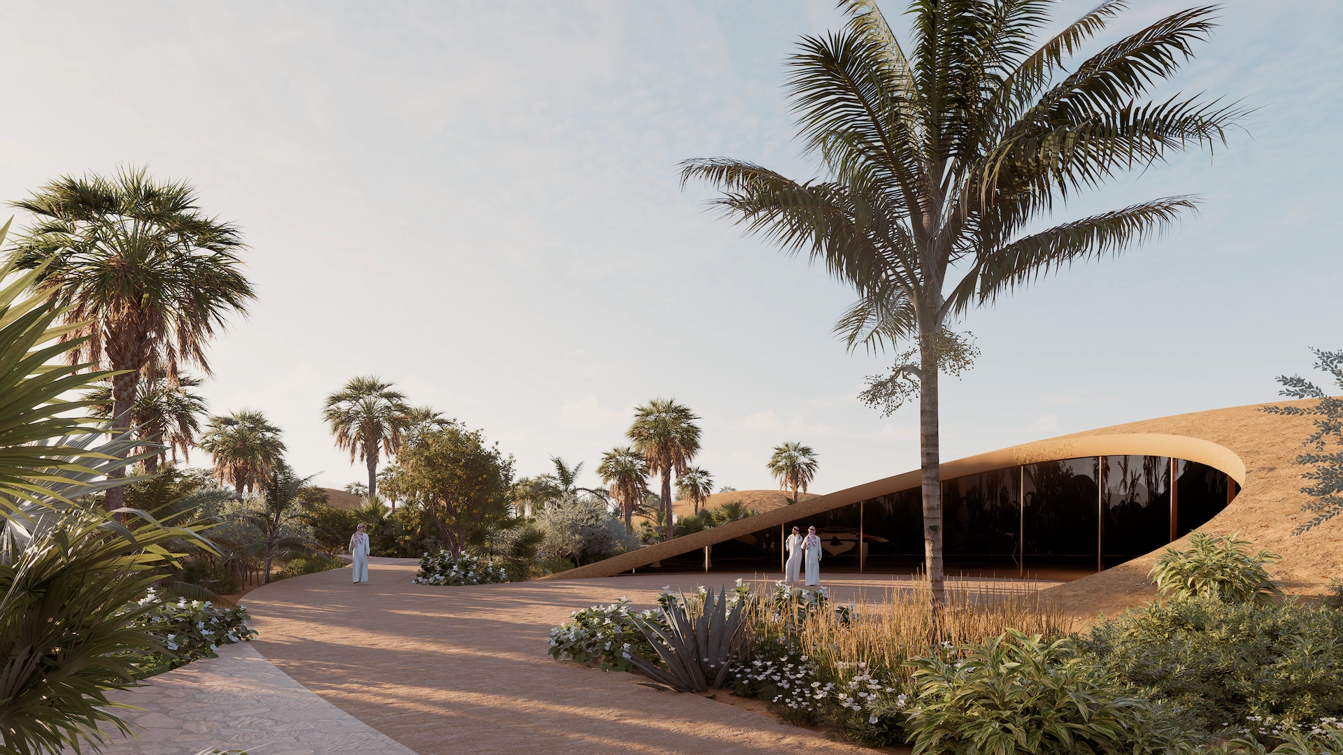 View of Shooting Range Building