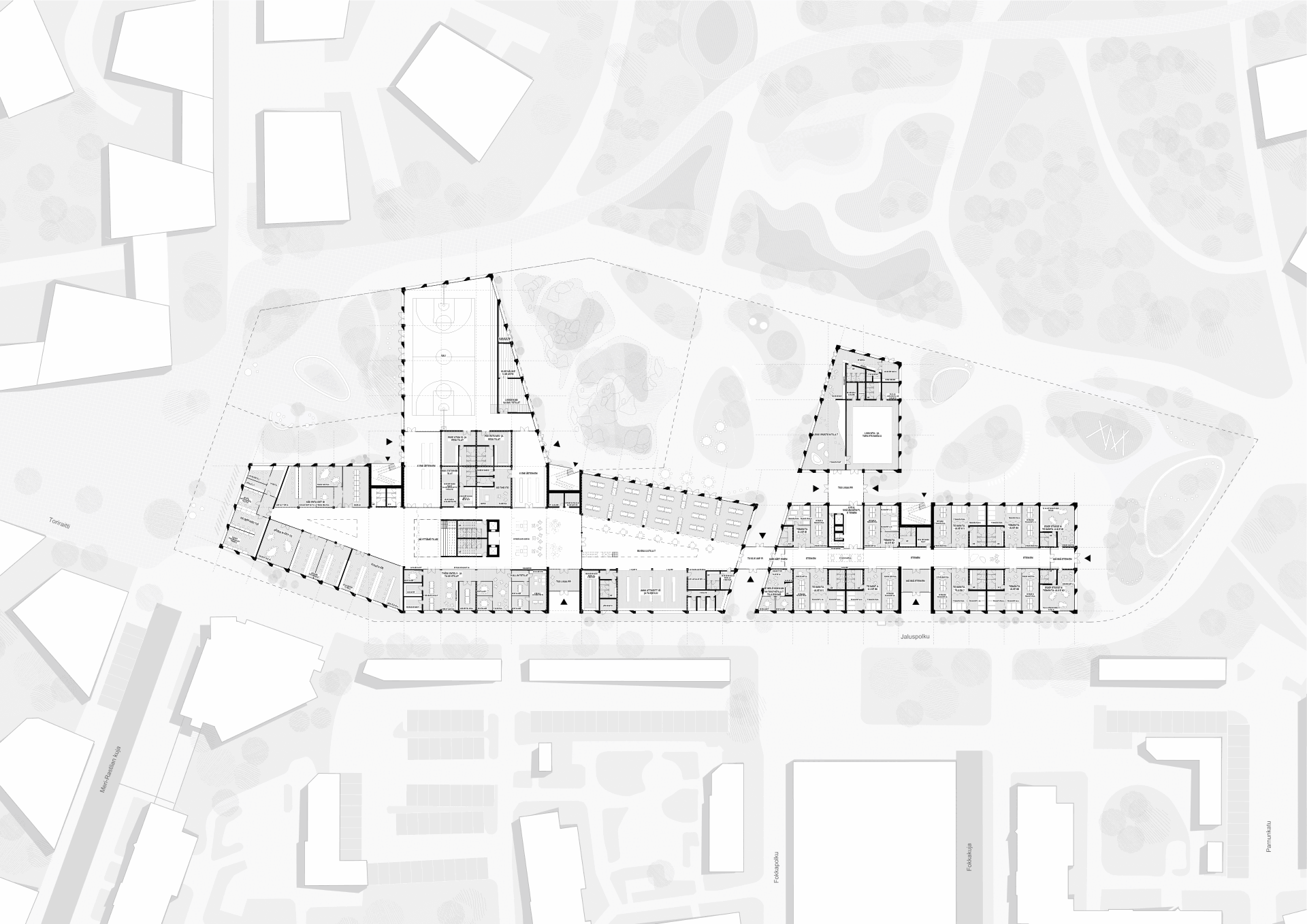 Learning Village Floor Plan Levels 1-3