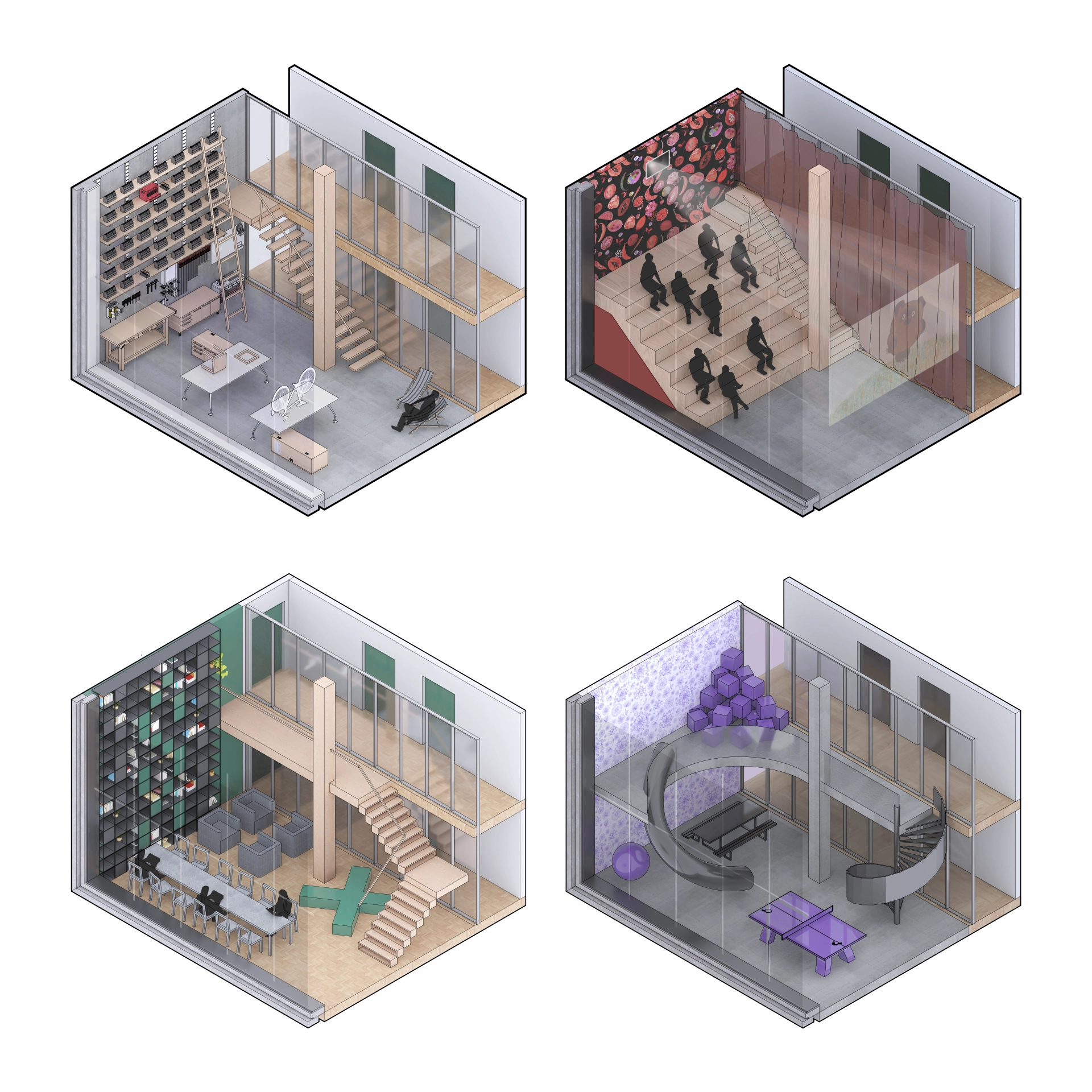 Public Spaces Variations